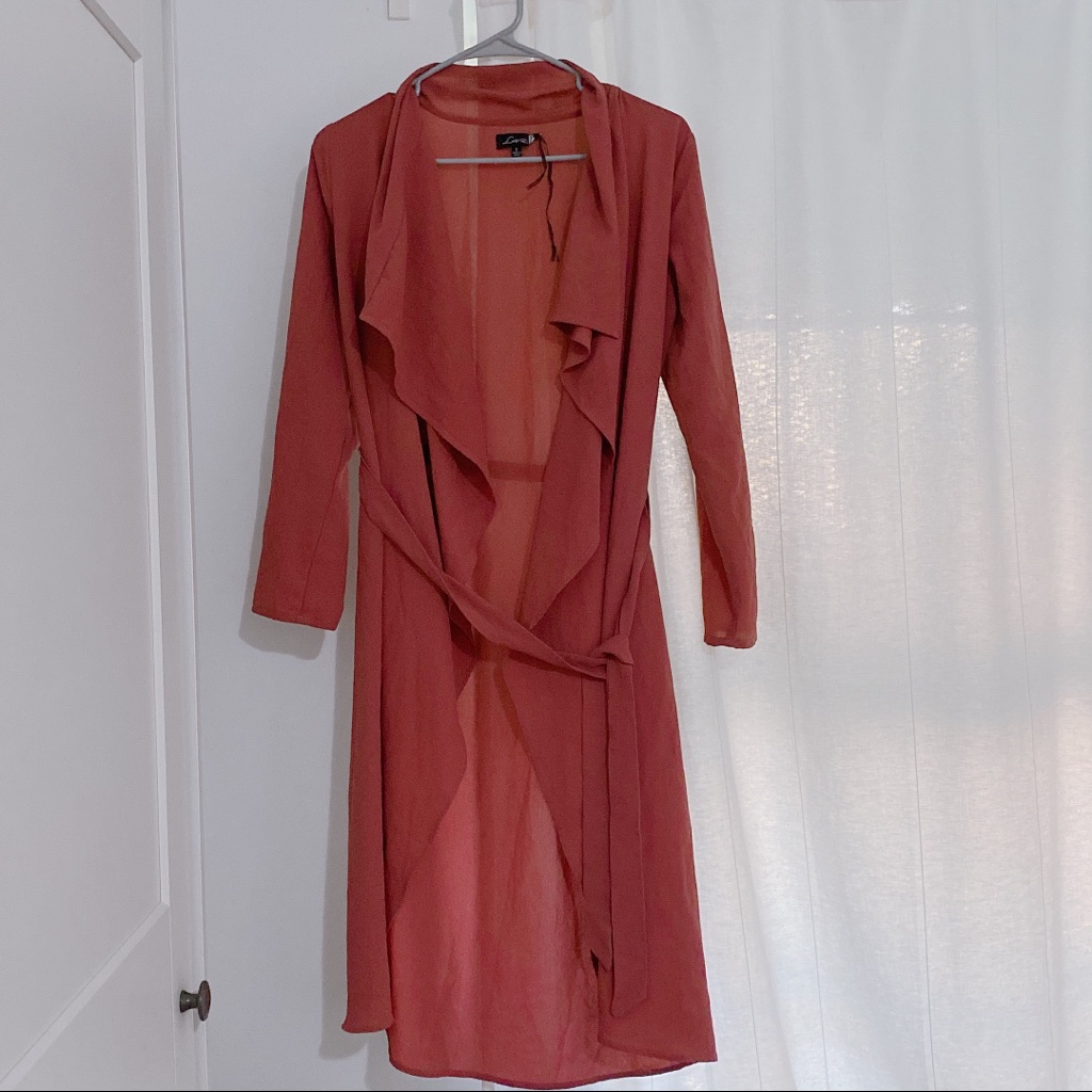 Pink Duster Jacket